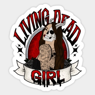 Living dead Sticker